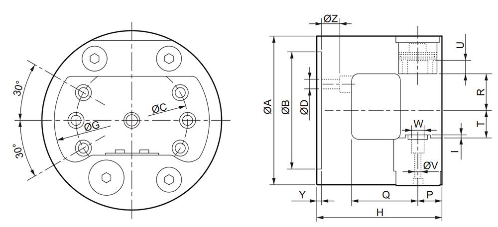 YFD Full Automatic Index Chuck