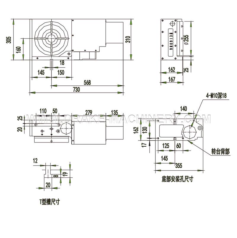 WGNC Large Bore Hydraulic Brake Series